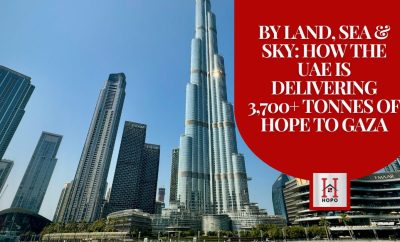 By Land, Sea & Sky: How the UAE is Delivering 3,700+ Tonnes of Hope to Gaza