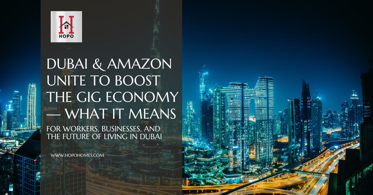 Dubai & Amazon Unite to Boost the Gig Economy — What It Means